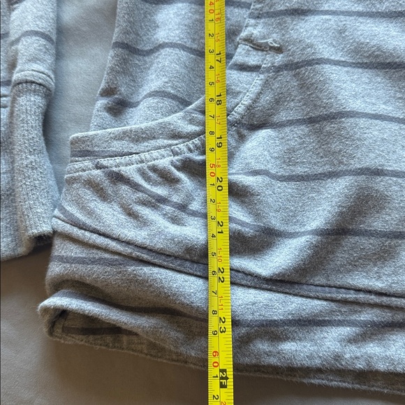 Lululemon Gray Striped Zip Up Hoodie - Picture 5 of 5
